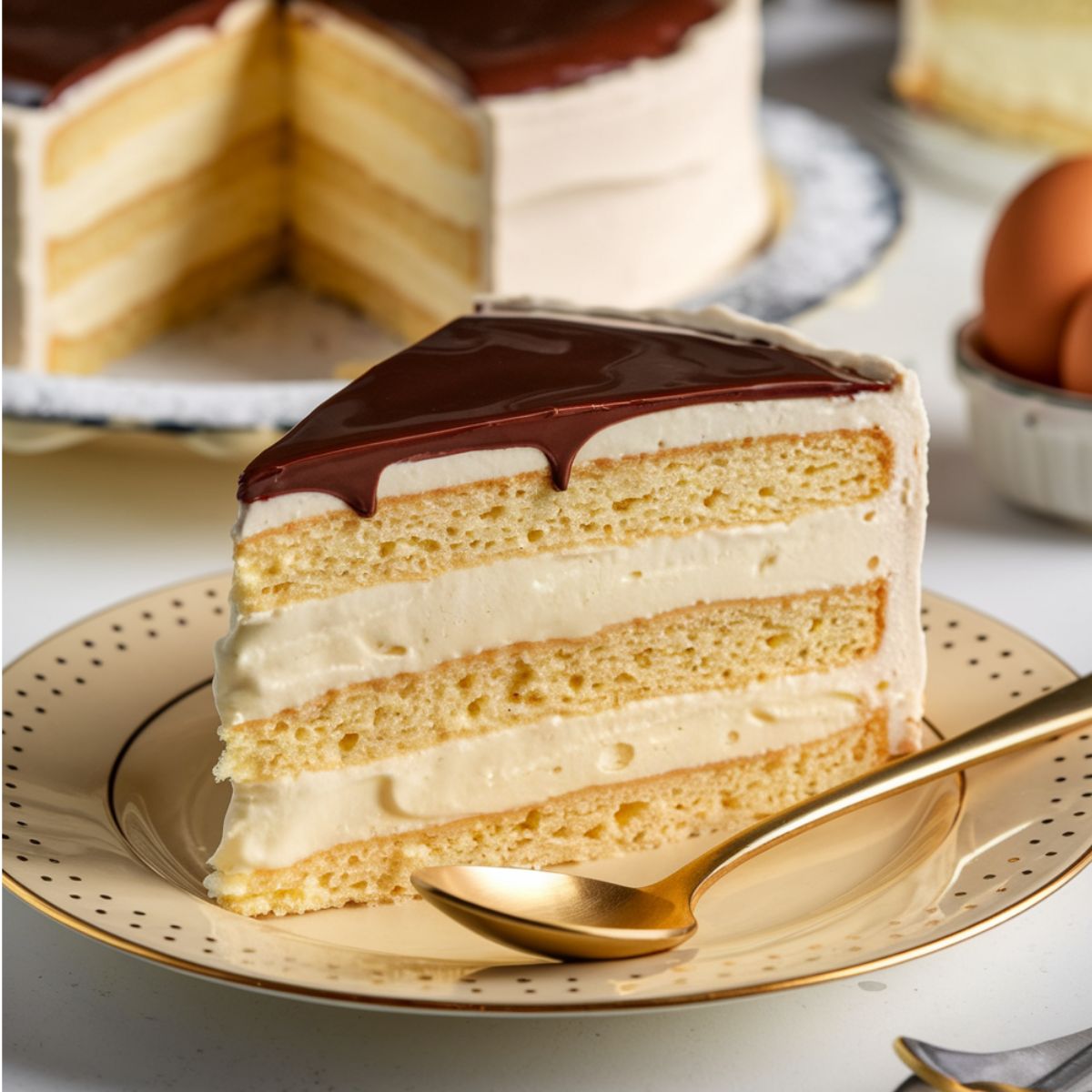 Boston Cream Pie Recipe