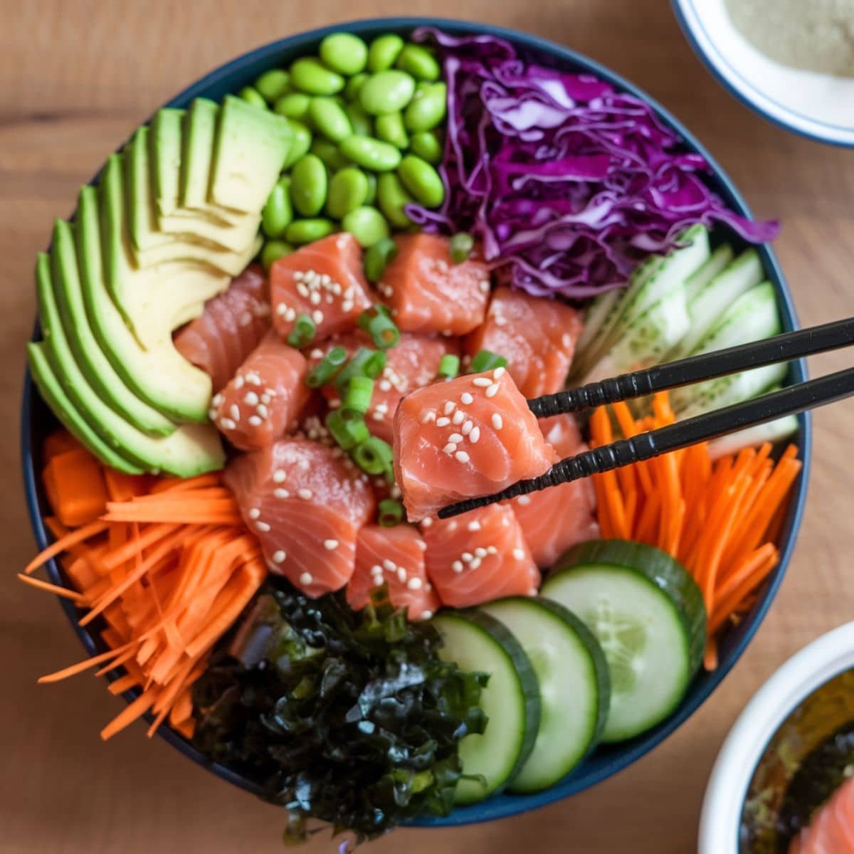 Easy Salmon Poke Recipe