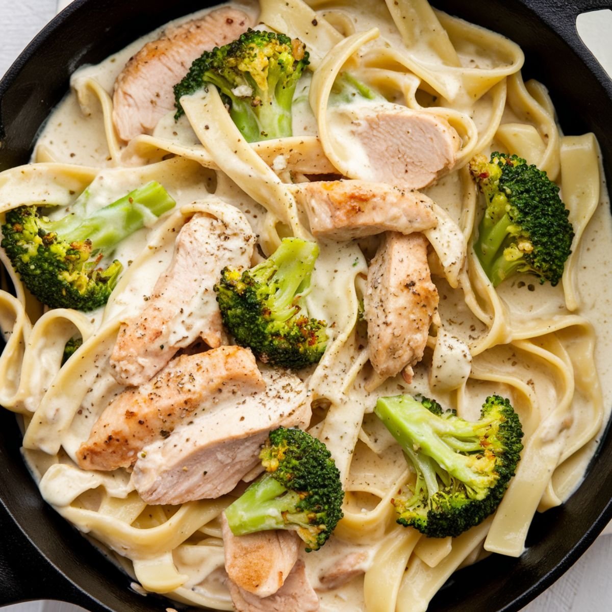 Easy Chicken Broccoli Alfredo Recipe