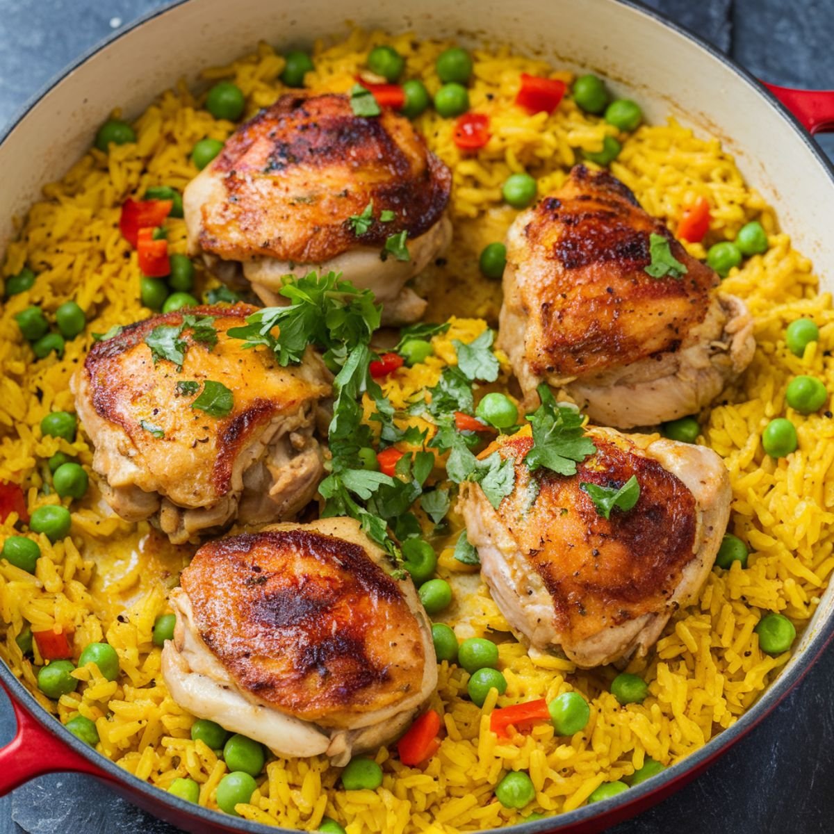 Easy Chicken and Yellow Rice Recipe