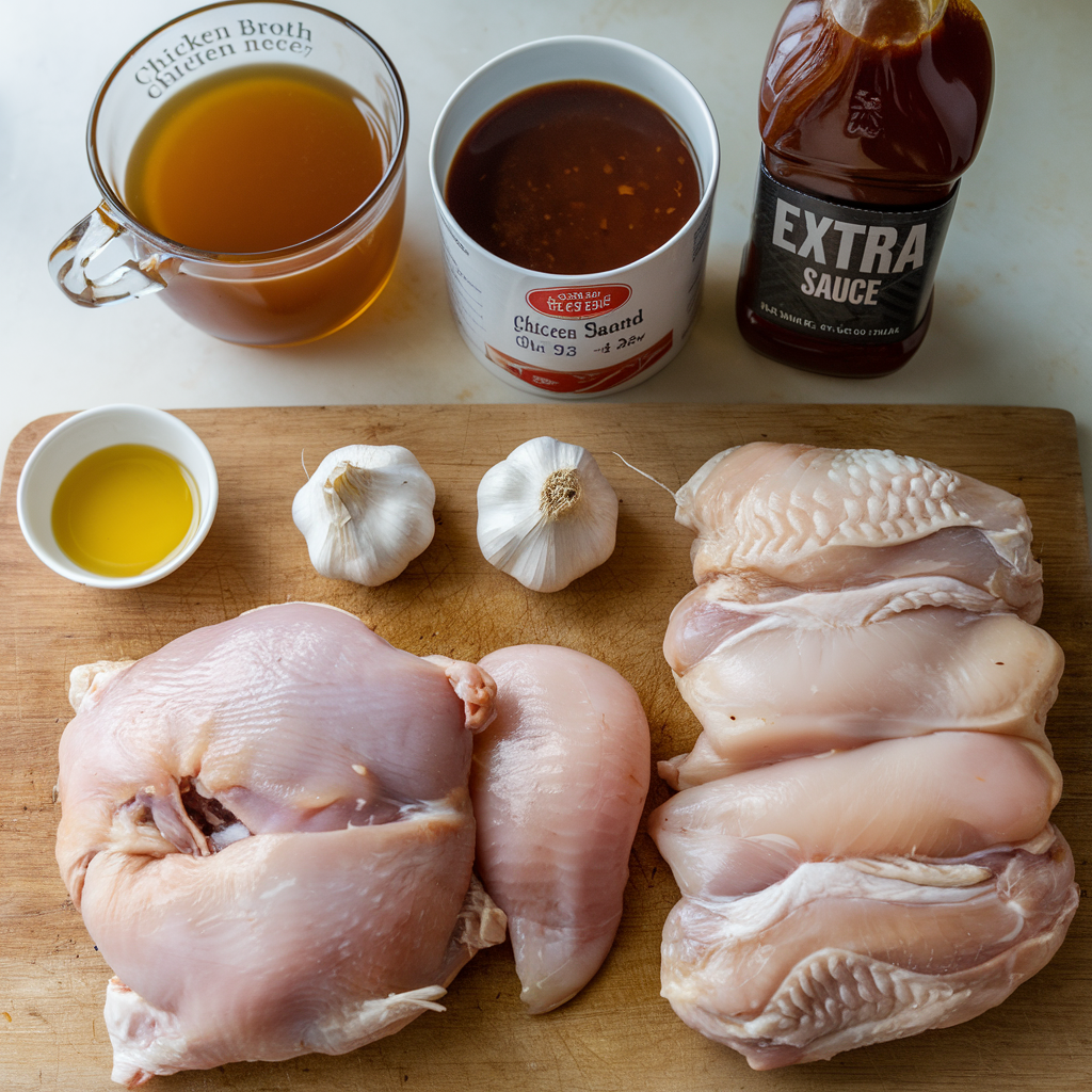 Ingredients

the Chicken