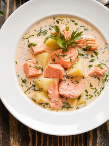 Comforting Salmon Soup Recipe