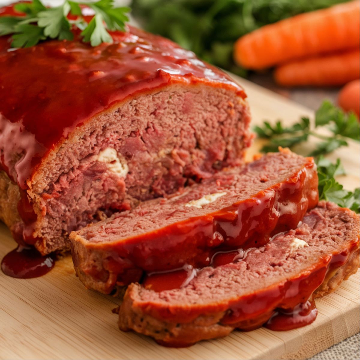 Classic One Pound Meatloaf Recipe, featuring a juicy and tender beef loaf topped with a rich, tangy glaze. This easy homemade meatloaf is packed with flavor and makes the perfect comforting dinner for the whole family