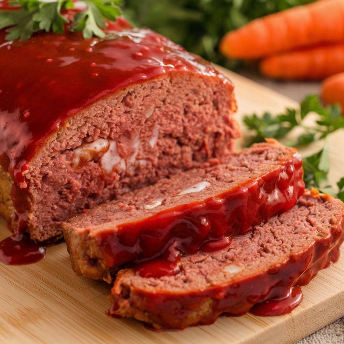 Classic One Pound Meatloaf Recipe featuring a moist and tender beef loaf topped with a rich, tangy glaze. This easy homemade meatloaf is packed with savory flavors, making it a comforting and delicious family dinner option.