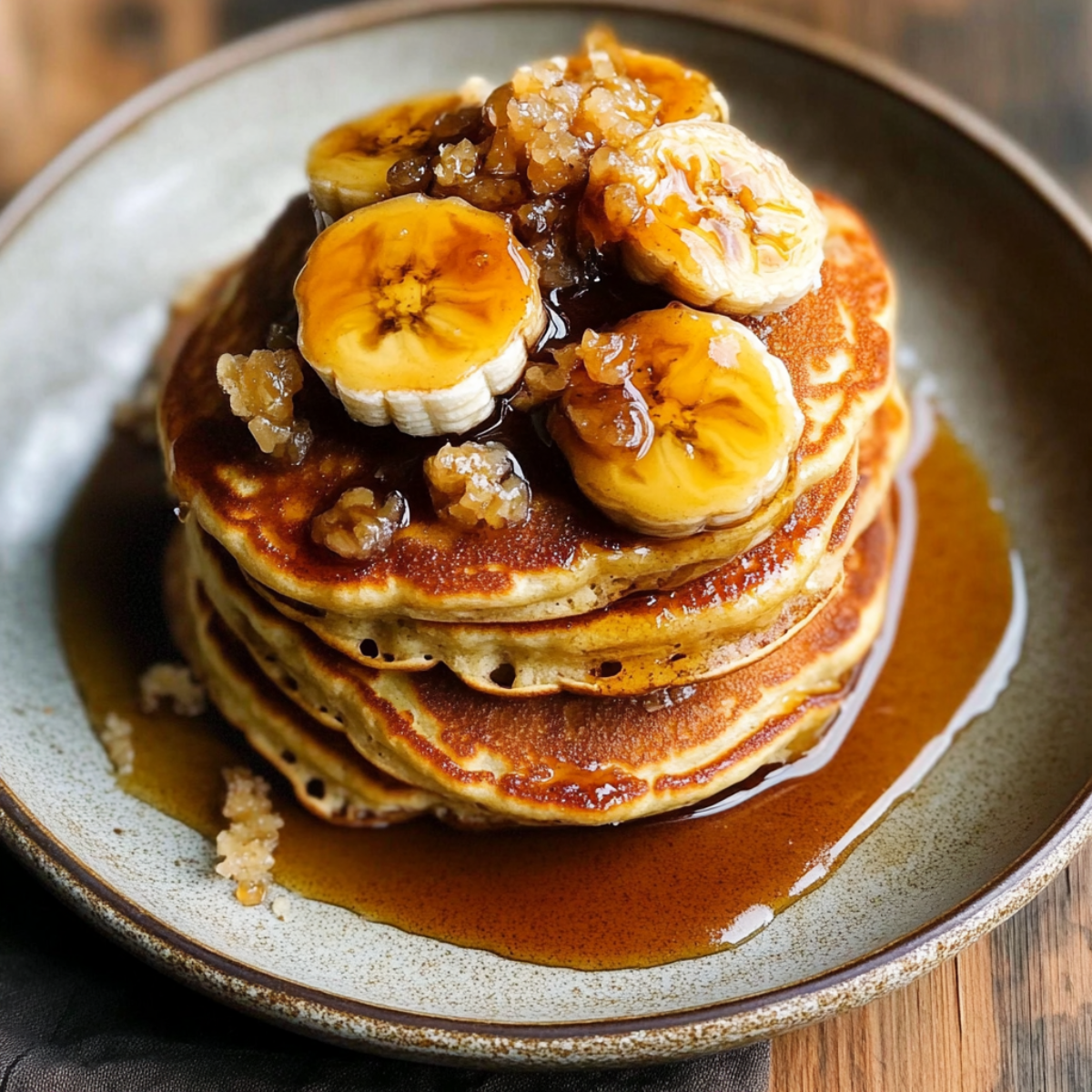 Banana Foster Pancakes