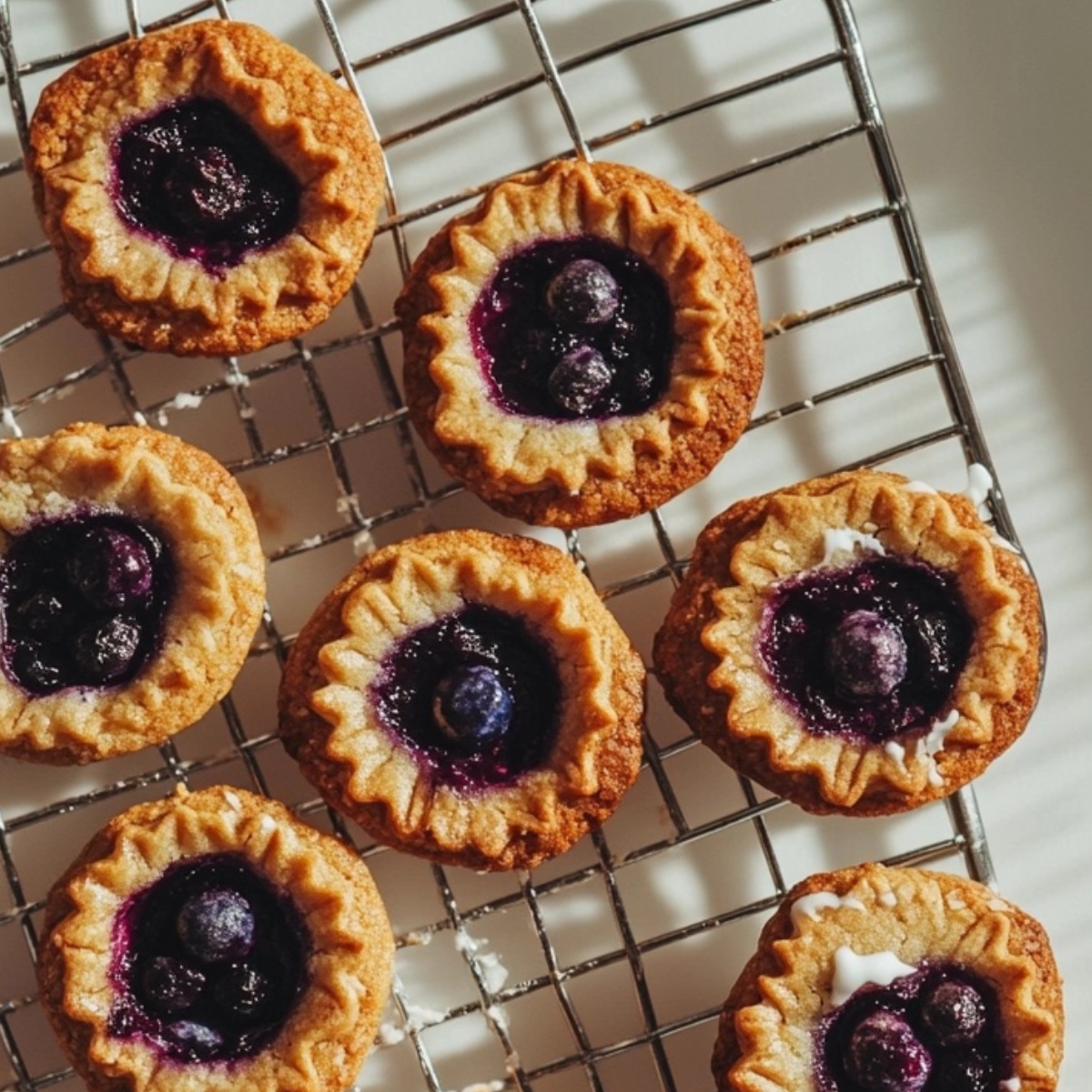 blueberry pie cookies