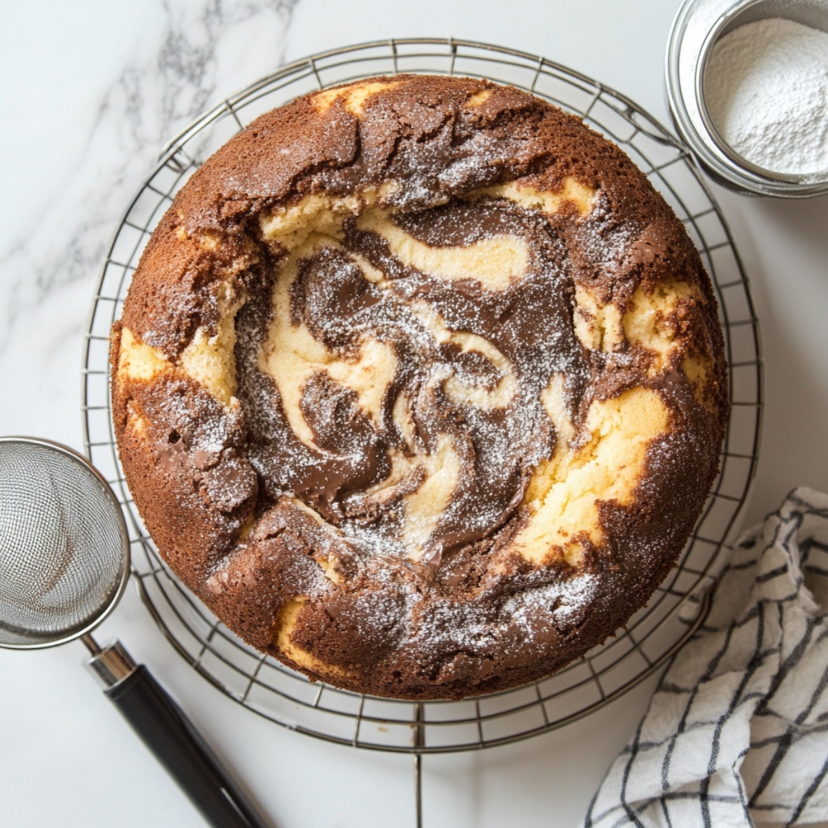 German Marble Cake