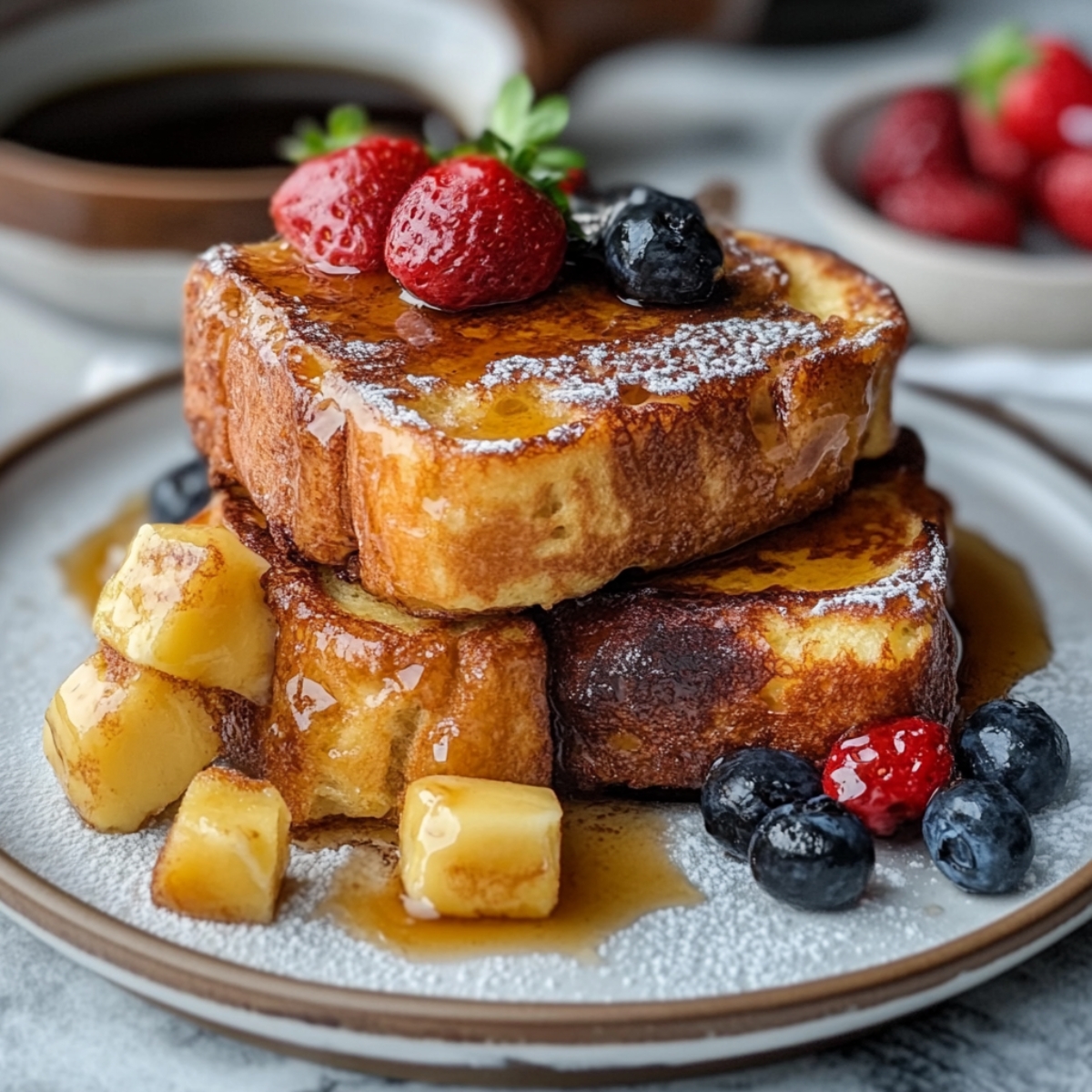 Hawaiian Roll French Toast