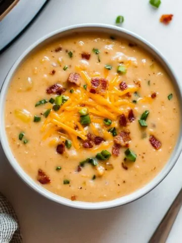 Instant Pot baked potato soup