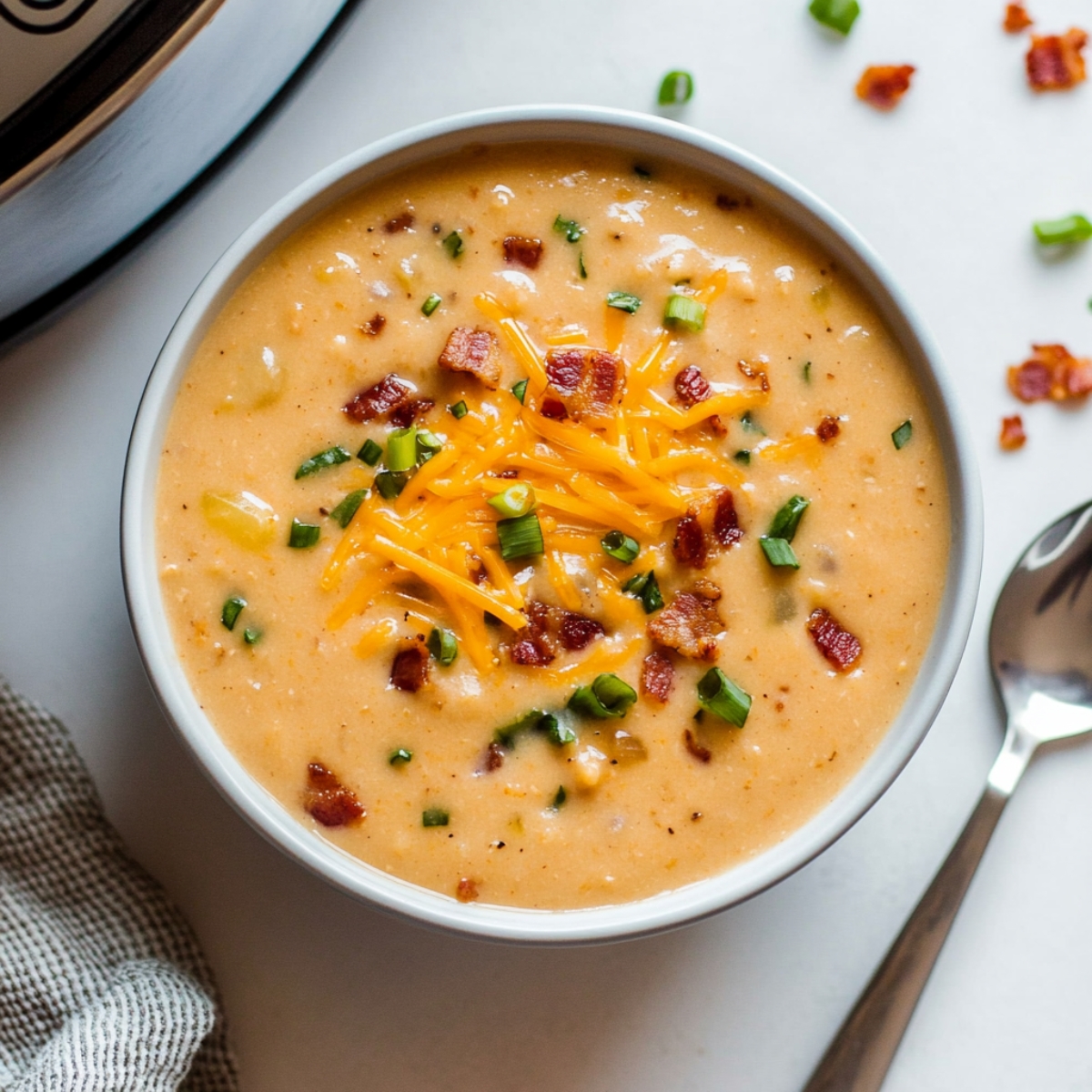 Instant Pot baked potato soup