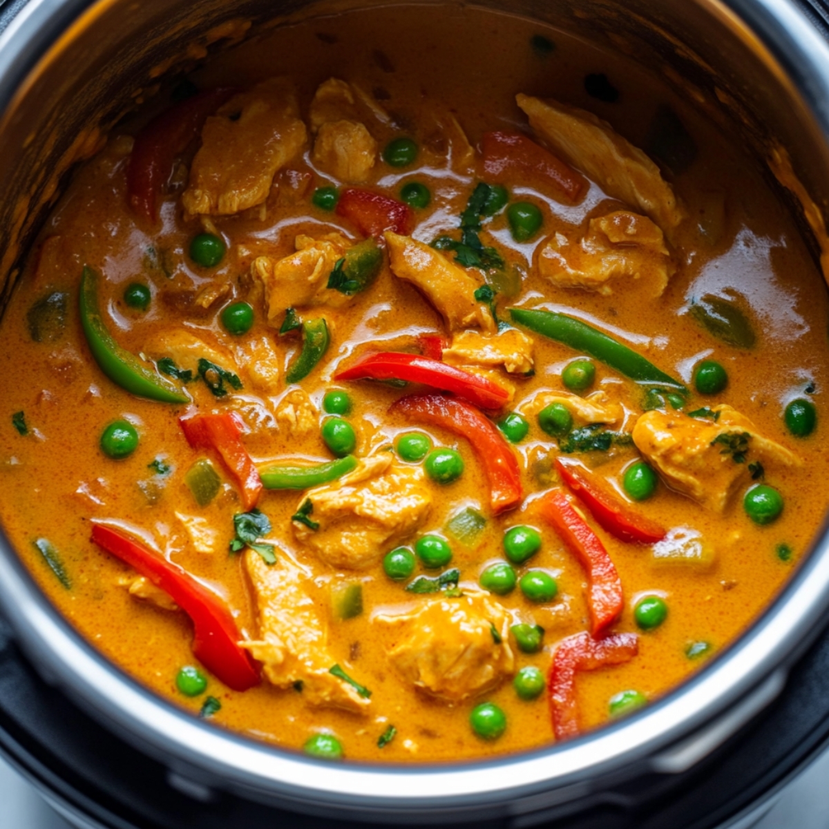 instant pot coconut chicken curry