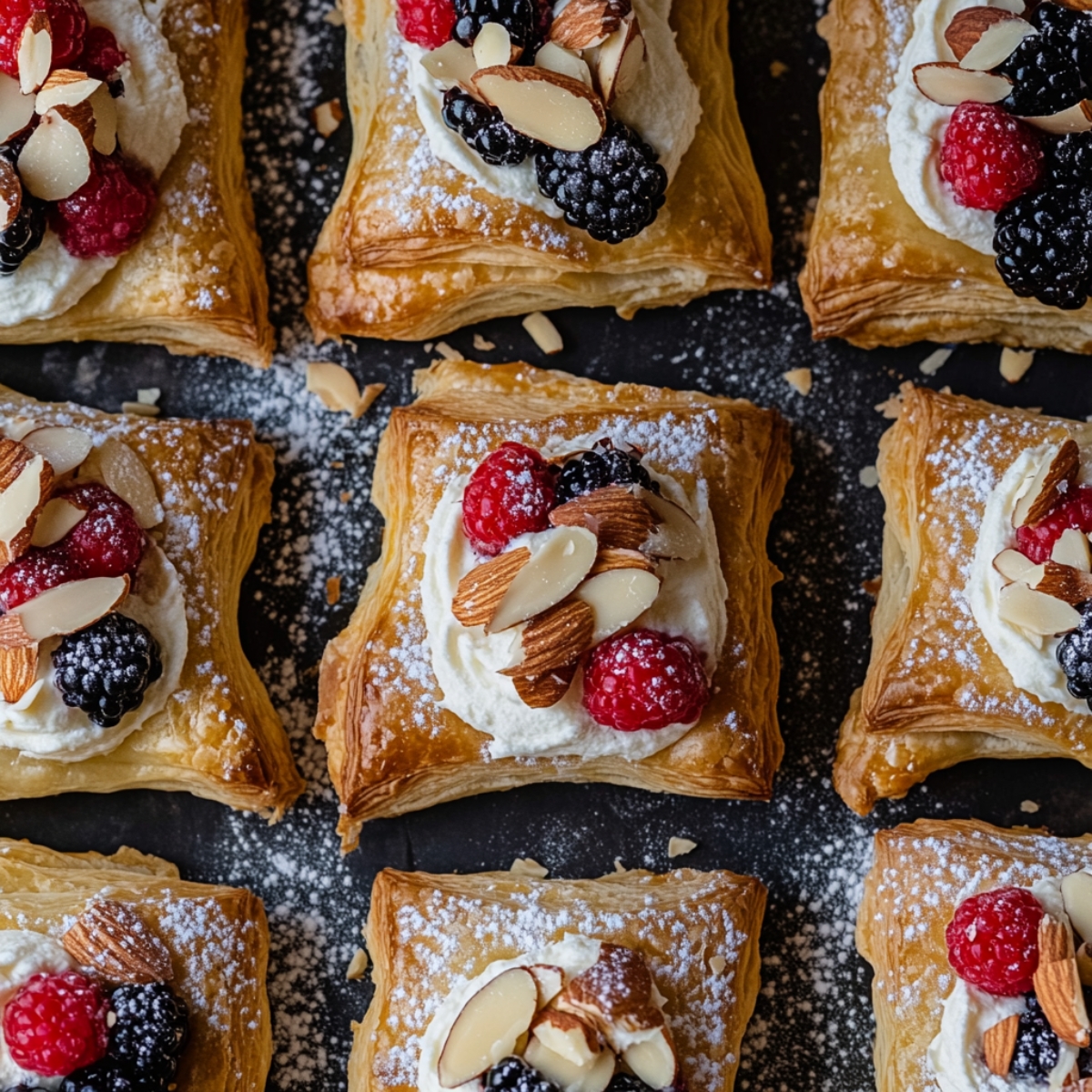 Mascarpone Puff Pastry
