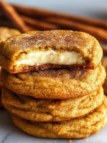 Pumpkin cheesecake cookies