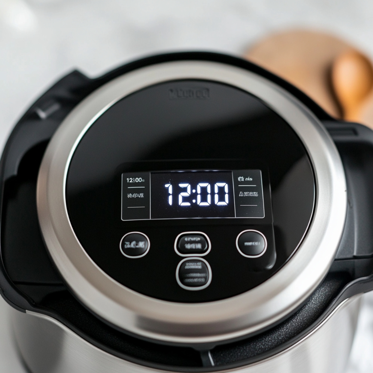 Instant Pot sealed and set to cook Moroccan chicken on high pressure.