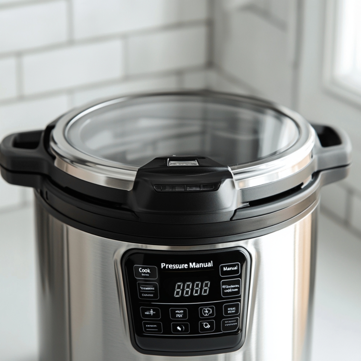 Instant Pot sealed and set to cook chicken congee