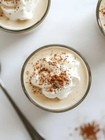 Coffee panna cotta