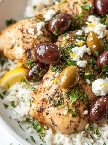 Greek chicken Instant Pot