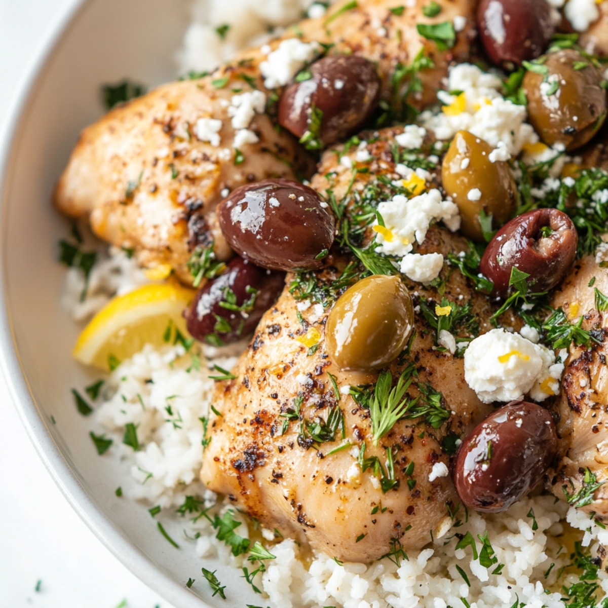Greek chicken Instant Pot