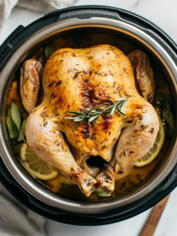 Juicy Instant Pot Frozen Whole Chicken