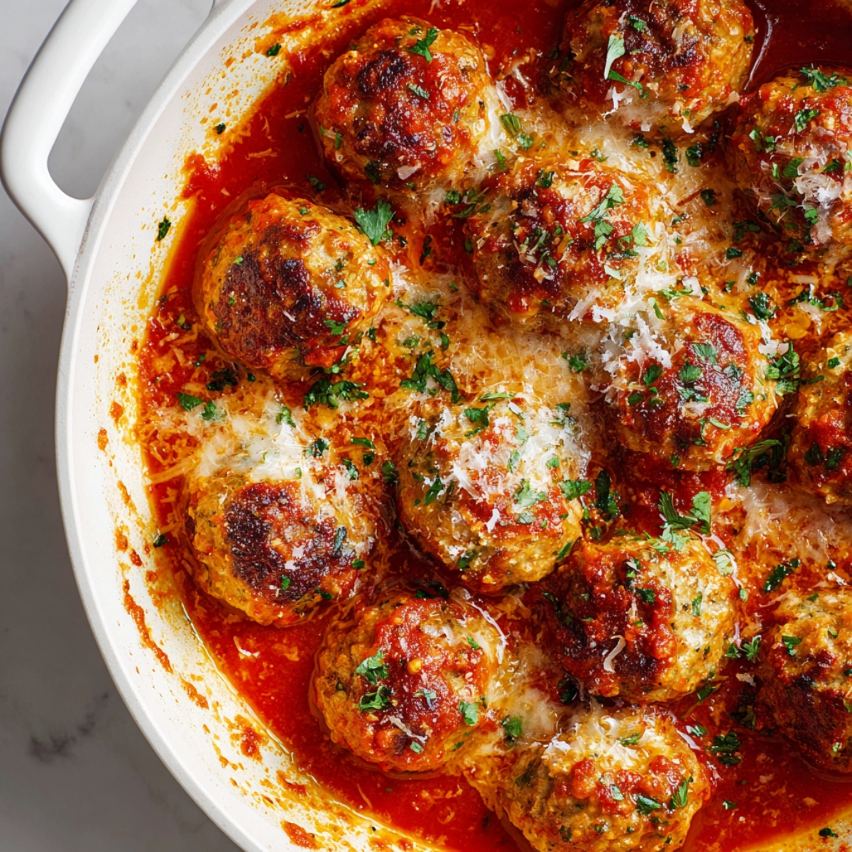 Italian chicken meatballs